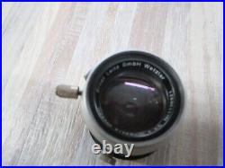 Vintage Ernst Leitz GmbH Wetzlar Camera Lens Hektor f=13.5cm 14.5 With LEICA COVE